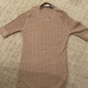 Rebecca Taylor Ribbed T-shirt like new. Size Small